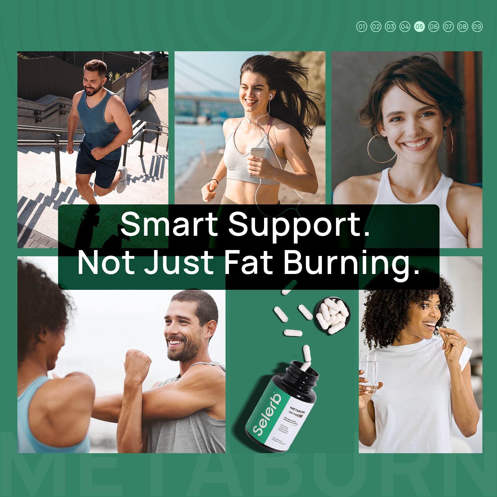 Selerb GLP-1 Supplement for Women & Men