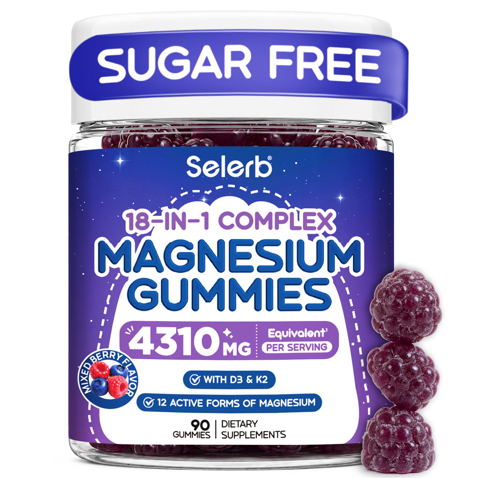 18 in 1 Magnesium Complex Gummies