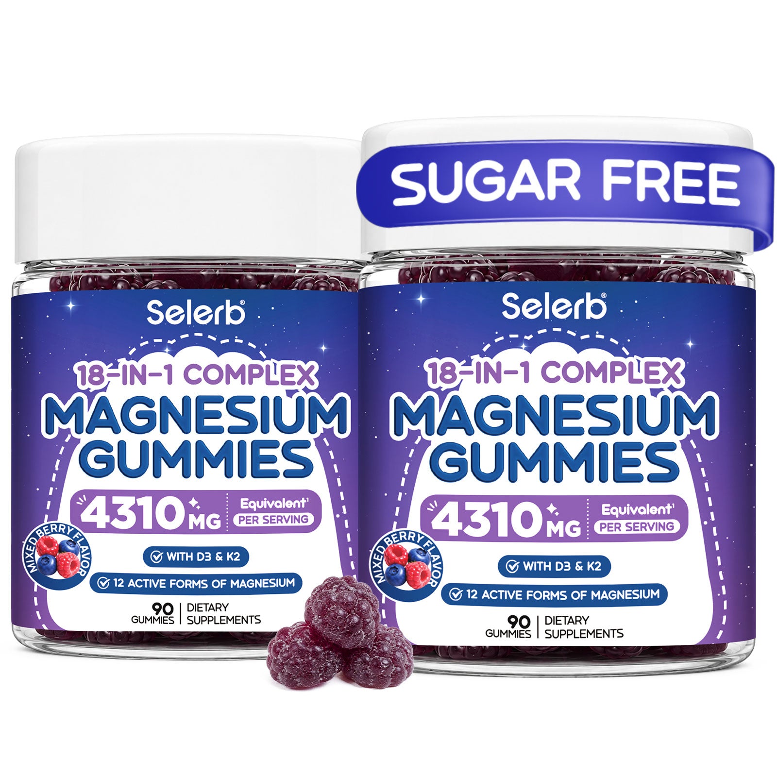 18 in 1 Magnesium Complex Gummies