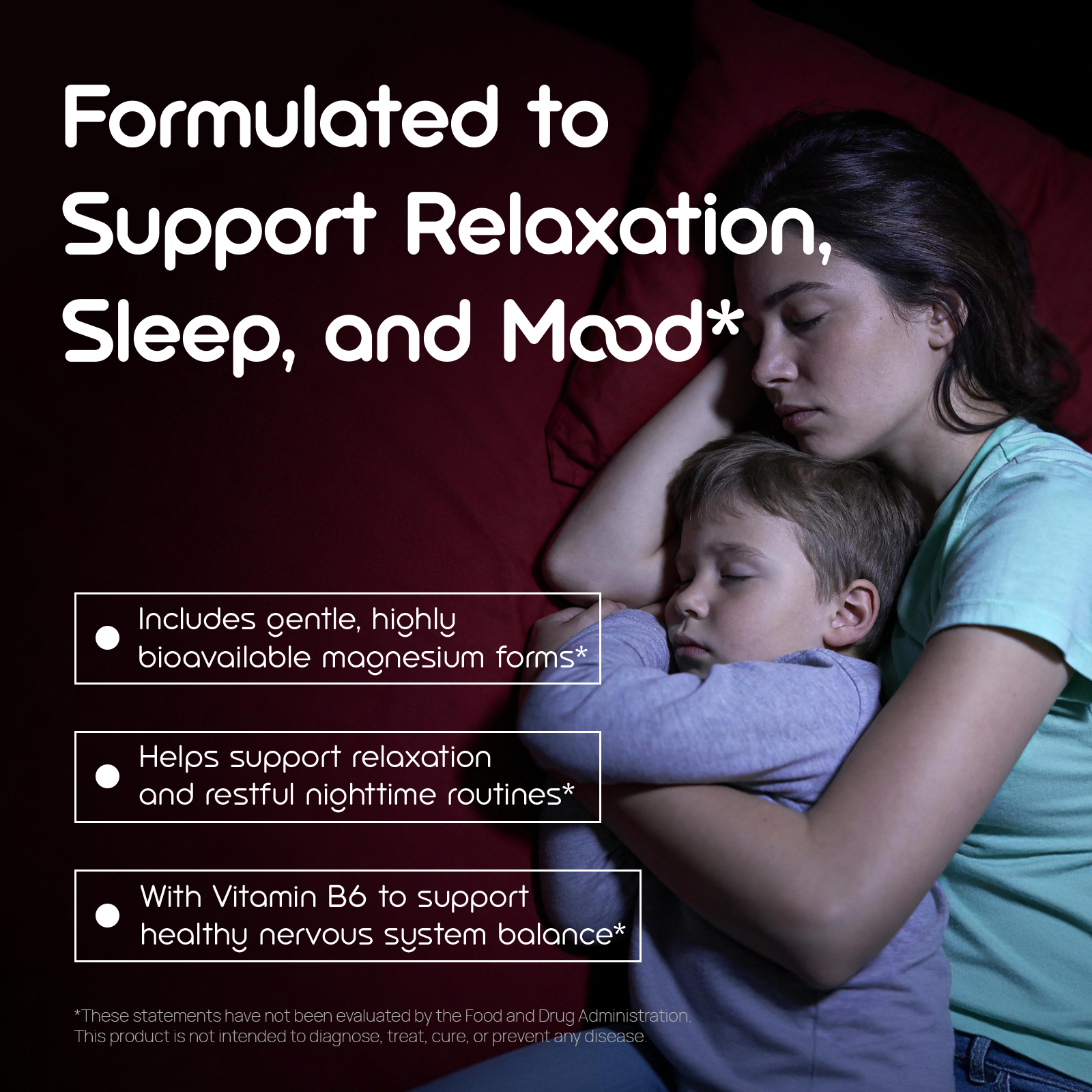 Selerb Magnesium Gummies for Kids & Adults  - 60 Gummies