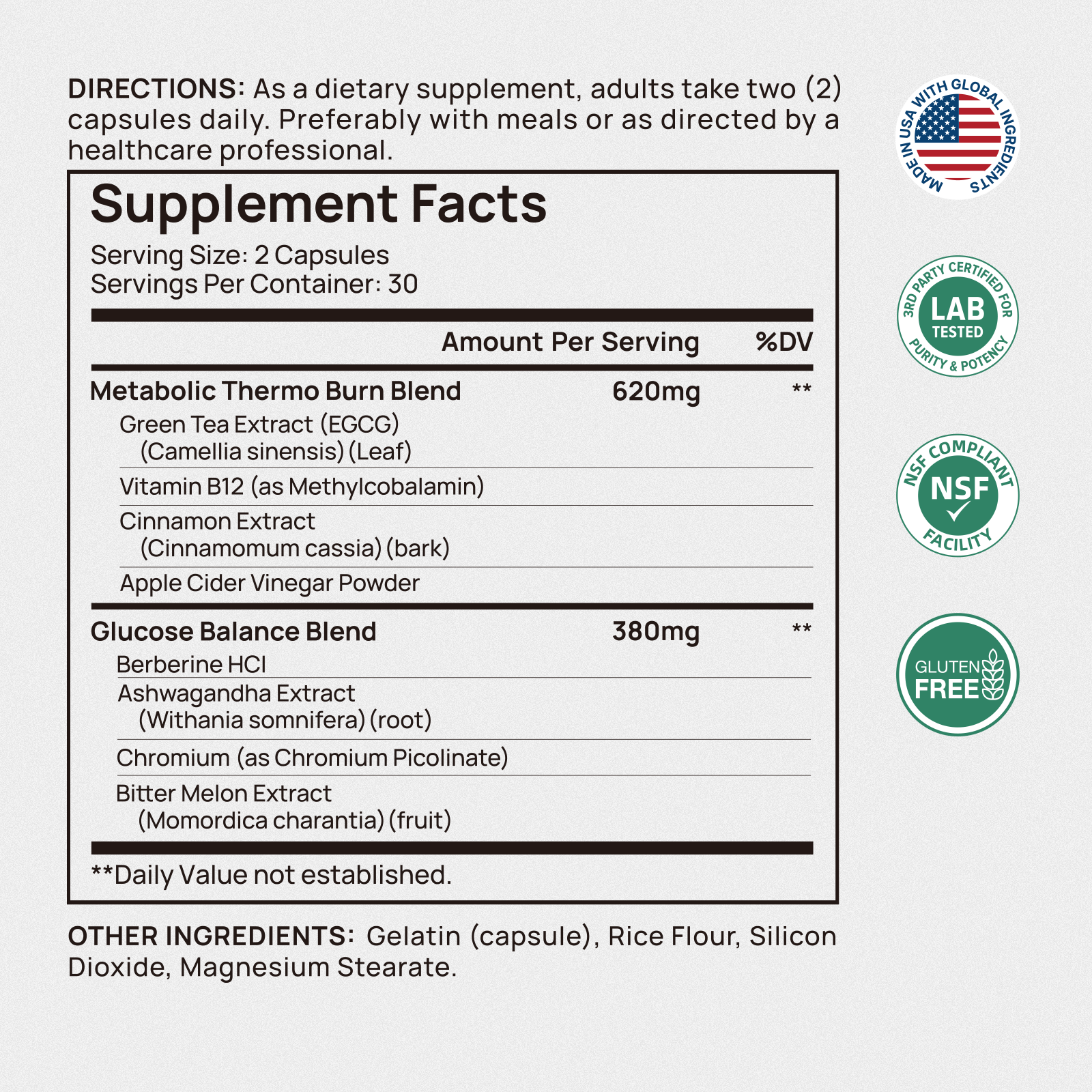 Selerb GLP-1 Supplement for Women & Men