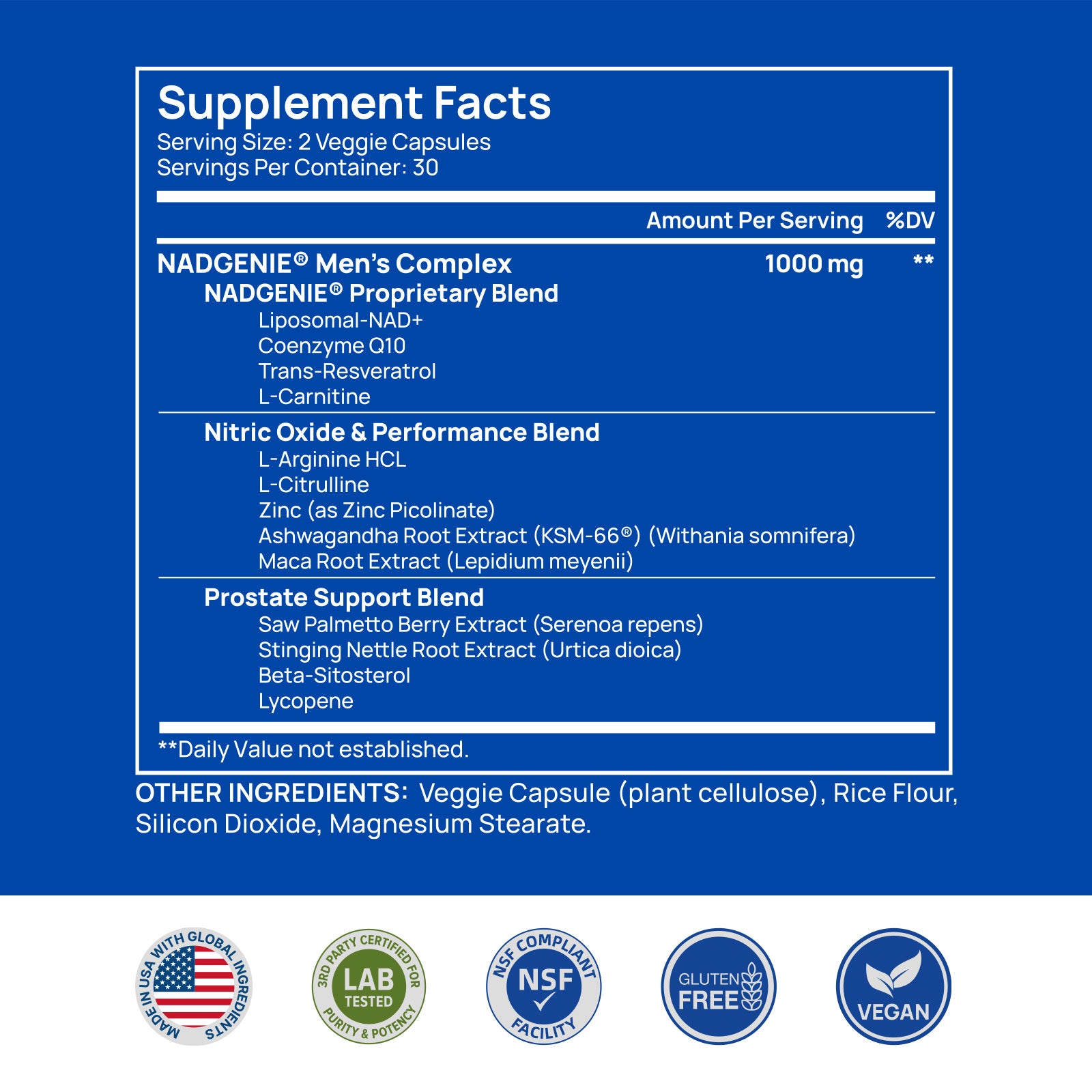 Selerb NAD+ Supplement for Men