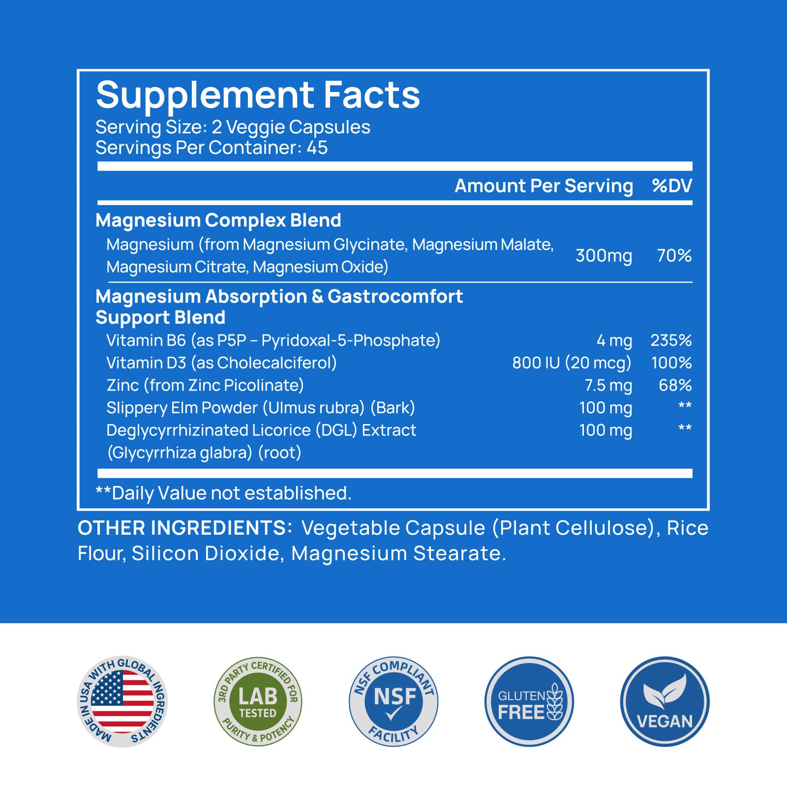 Selerb Magnesium Complex - 90 Veggie Capsules