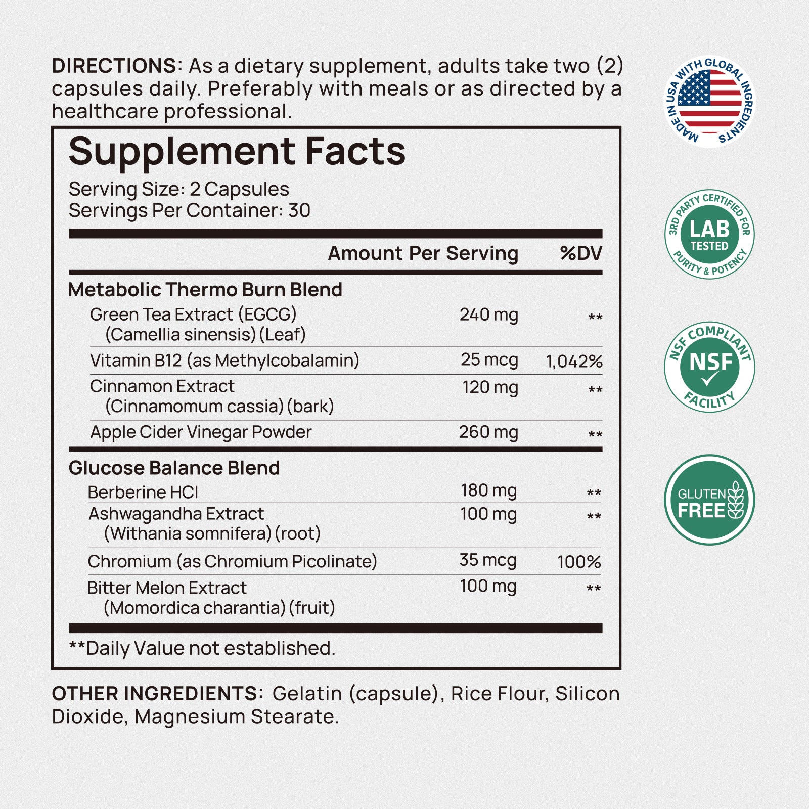 Metaburn Daily Metabolic Support