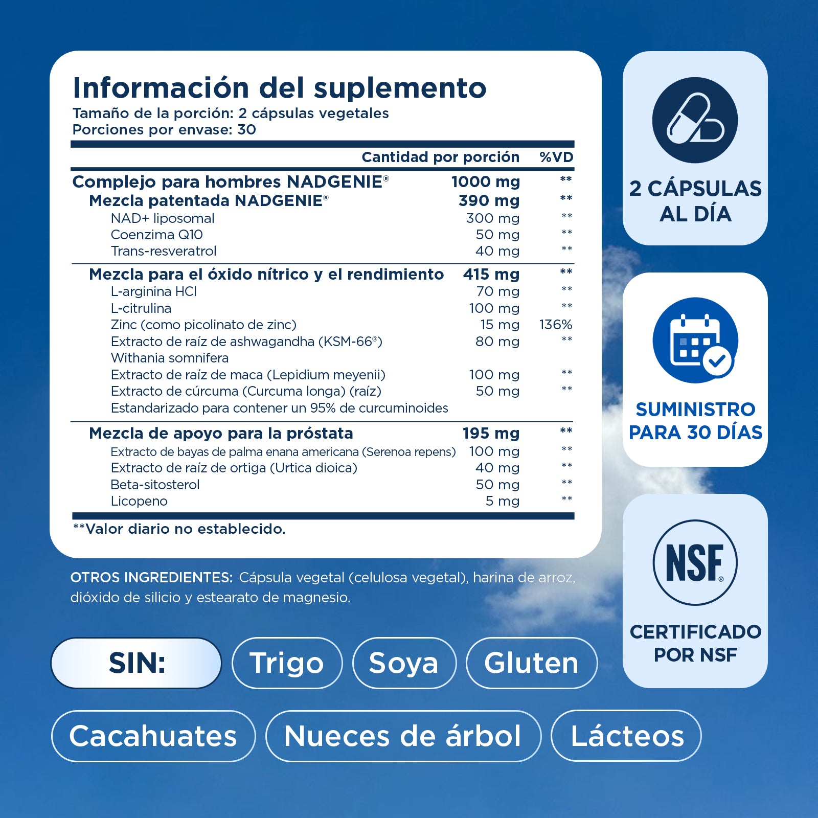 Daily NAD+ for Men(mx)