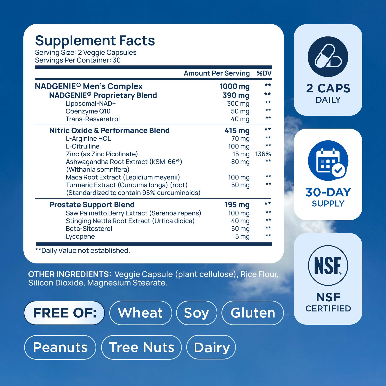Daily NAD+ for Men