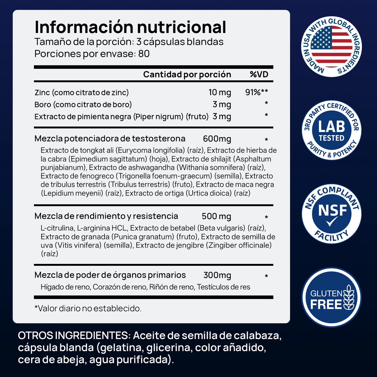 Testosterone Booster (mx)